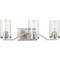 Progress Lighting Lassiter Collection Brushed Nickel Three-Light Bath P300258-009 - alternate 1